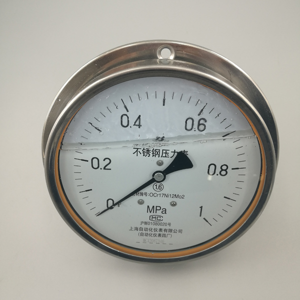 充油不銹鋼壓力表