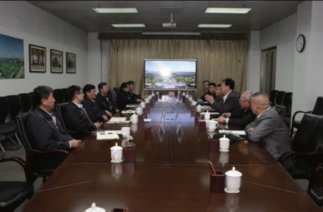 我公司領(lǐng)導蒞臨天津鋼管制造有限公司進行座談交流