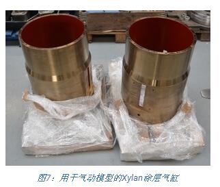 用于氣動模型的Xylan涂層圓筒